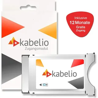 Kabelio CI+ Zugangsmodul inkl. 12 Monate Gratis-Zugang (CI+ Modul) - Blau