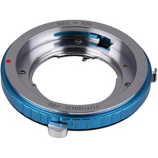 Fotodiox Pro Lens Mount Adapter Compatible with Deckel Bayonet (DKL) Lenses on Nikon F-Mount Cameras