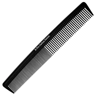K-Pro Carbon Kamm – Damen Herren Haarschneidekamm Bartkamm Antistatisch 1 St Unisex