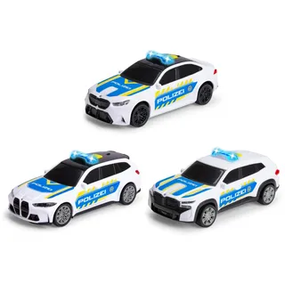DICKIE Dickie-Spielzeug GmbH – Co.KG BMW Police Cars, 3-sort. Sonstige