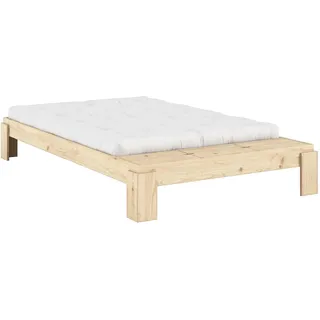 Karup Design Stauraumbett »Layers Bed Bench, Bettgestell mit Aufbewahrungsbank, mehrere Größen« inkl. Lattenrost, excl. Matratze, FSC®-zertifiziertes Massivholz