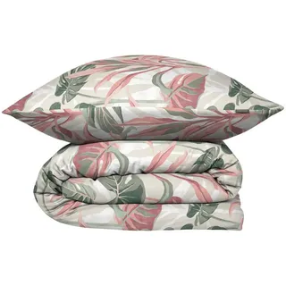 SCHIESSER Camilla Floral Rosa 135 x 200 cm + 80 x 80 cm
