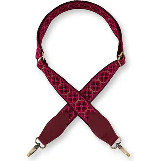 Pip Studio Embroidery Strap Flower Red 140x3.8cm - Lila, Violett