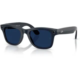 Ray-ban Wayfarer Meta Gen 2 Photochrome Sonnenbrille - Shiny Cosmic Blue 01 - Transitions Sapphire/CAT1-3 - 50
