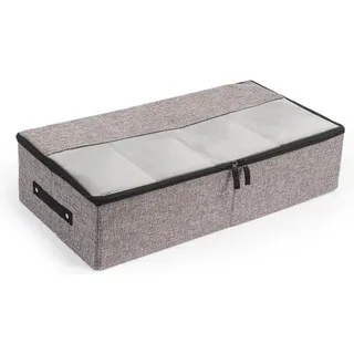 Unterbettbox dunkelgrau 58x30x14cm mit Handgriff