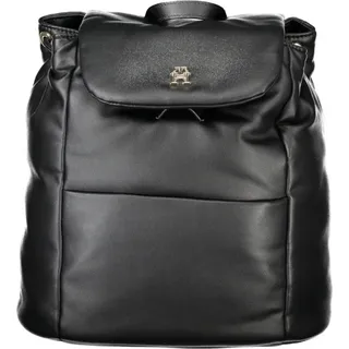 Tommy Hilfiger Poppy Reform Flap Backpack Schwarz