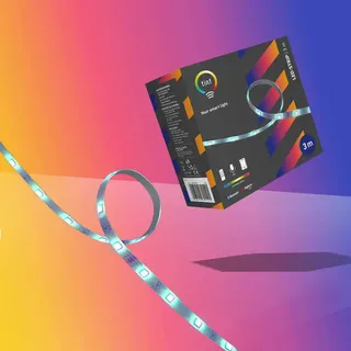 Müller Licht LED Leuchtstreifen tint LED-Strip color, 3 m, Accessoires Strips 404127 - Transparent