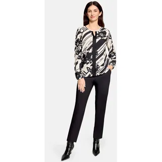 Betty Barclay Schlupfbluse mit Rundhalsausschnitt Schwarz 38