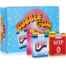 Bubble Gum Kaugummi Sticks, 24 Packungen Kaugummi Sticks mit Dampf, 24 x 44 g