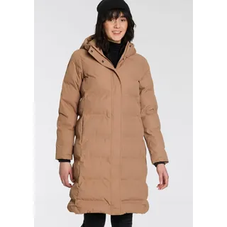 CMP Fix Hood Damen Mantel-Beige-44