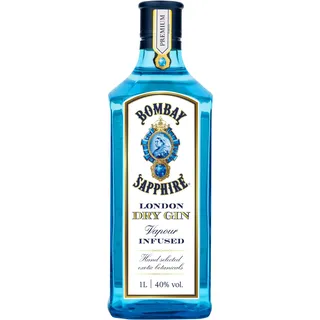 Bombay London Dry Gin 40,0% vol 1,0 l