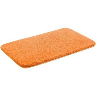 Badematte OTTO HOME "Merida, Badvorleger, Badezimmer Teppich" Gr. 5, orange (terra), H:32mm, Kunstfaser, Badematten, Badematte, Badteppich, Uni Farben, rechteckig, rund & als 2-tlg. Set erhältlich