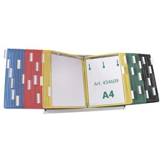 Bild Sichttafelsystem 434609 DIN A4 farbsortiert mit 60 Sichttafeln