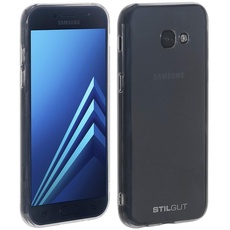 STILGUT Ghost Backcover passend für Samsung Galaxy A5 2017 aus flexiblem, robustem und unsichtbarem Kunststoff.