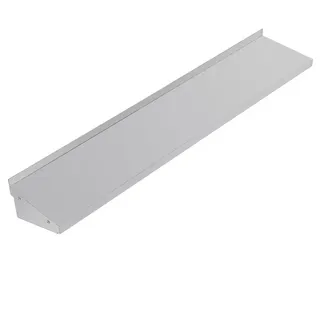 Vogue Edelstahl-Wandregal 150Cm - Silber