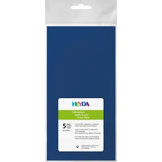 Heyda Seidenpapier 50 x 70 cm dunkelblau