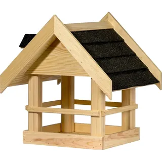 Dobar Vogelhaus Noir Massivholz 37,5 cm x 37 cm x 40 cm FSC®