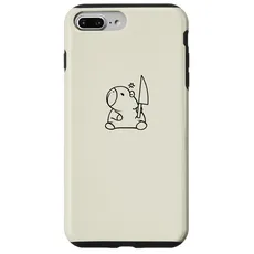 Hülle für iPhone 7 Plus/8 Plus Süße Capybara und Messer