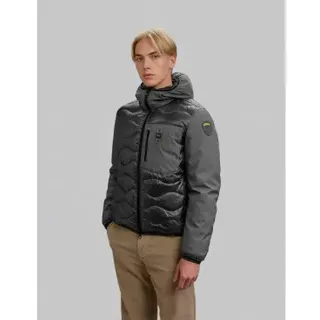 Blauer für Herren. 25WBLUC08078 Albert graue Jacke (M), Lässig, Polyester