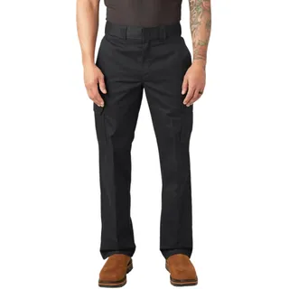 Dickies, Herren, Cargo-Arbeitshose im legeren Stil, Schwarz, 42W / 32L