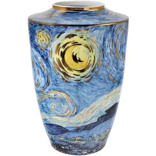 Goebel Tischvase »Vincent van Gogh - "Sternennacht"«, (1 St.), Vase aus Porzellan, Höhe ca. 34 cm, blau