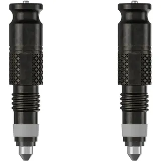 Schwalbe Clik Valve Conversion Set – Umrüstset für Sclaverand/SV-Ventile – Fahrradpumpe – schwarz