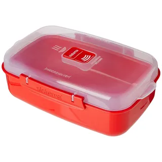 Sistema Mikrowellenschüssel rechteckig Rot 1,25 l