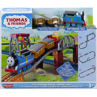 3 in 1 Paketstation Set | Mattel HGX64 | TrackMaster | Thomas & seine Freunde