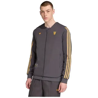 Adidas Manchester United Terrace Icons Weste - Utility Black / Semi Night Flash - 3XL