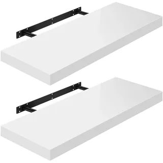 Woltu Wandboard 60 x 22,9 x 3,8 cm Weiß