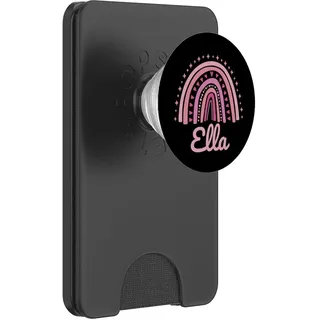 Ella Name Personalisierte Lustige Frauen Rosa Regenbogen Ella PopSockets PopWallet für MagSafe