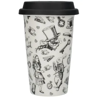 V&A Reisebecher 0,35 l Schwarz und Weiß