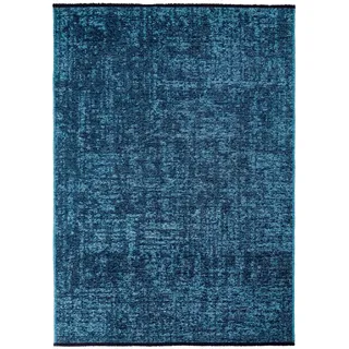 Ayyildiz Space 1900 Kurzflorteppich 80 x 150 cm Blau