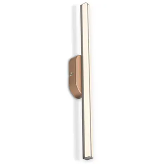 Briloner LED Wandleuchte 60 cm 12W 3000K Warmweiß Braun