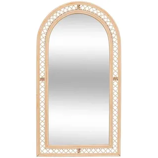 Atmosphera - Bogenspiegel Anahi Rattan braun 87x47cm