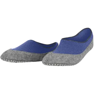 Falke Stoppersocken Cosyshoe Invisible W Hp Wolle rutschhemmende Noppen 1 Paar, Blau Water 6550, 37-38