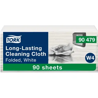 TORK Long-Lasting Cleaning Cloth Weiß W4, Multipurpose, 90 Cloths, 90479