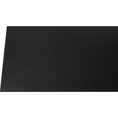Bild Kunststoffplatte Guttagliss Hobbycolor schwarz 50 x 100 cm
