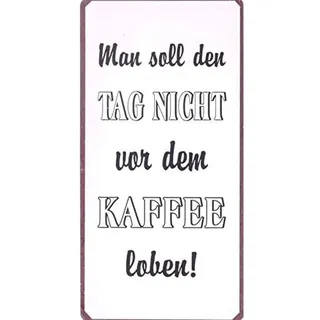 La Finesse Kühlschrankmagnet, Metall Gemalt, Klein