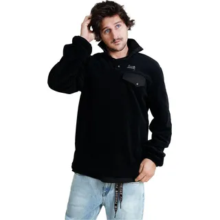 PHIERES Phorn 79 Fleece I Black Black XXL - Schwarz