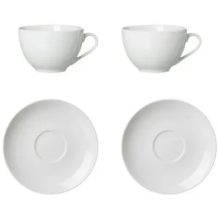 Ritzenhoff & Breker Cappuccino-Set 0,3 l Weiß 4 St.