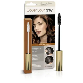 Dynatron Grinda Cover your gray Brush-In Mascara, mittelbraun, 1 Stück