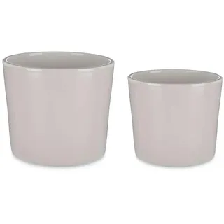 ibergarden Blumentöpfe Minimal 22/27 cm Komplettset Ø 22 x 27 cm Grau