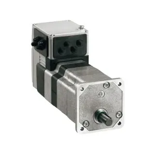 Schneider Electric ILE2T661PC1A8 Integrierter Antrieb EC-Motor, Lexium ILE2, 24-48V, Modbus TCP, 66mm, 0,43Nm, Industrieverbinder, Schnecke 115:1