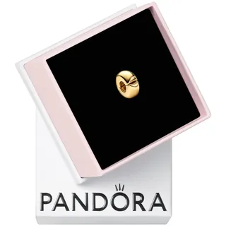 Pandora Clip-Charm Rund Goldfarben 763678C00