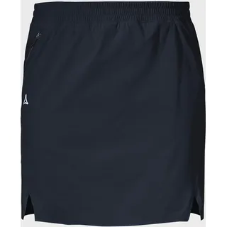 Sweatrock SCHÖFFEL "Skirt Hestad1 L", Damen, Gr. 46, blau (8820, blau), Oberstoff : 85% Nylon 15% Elasthan Futter : 80% Nylon 20% Elasthan, Röcke Sweatrock