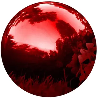 Toddmomy Dekokugel Garten Edelstahl Gartenkugel 150 mm Spiegelpoliert Hohlkugel Reflektierende Gazing Ball Schwimmende Teichkugeln Nahtlose Dekokugel Spiegelkugel für Hausgarten Ornament Party Dekor