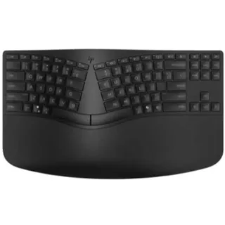 Hp 960 Ergonomic Funktastatur Spanisch - Black
