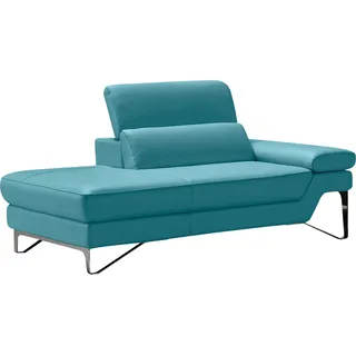 Egoitaliano Couch Leder 2-Sitzer Blau