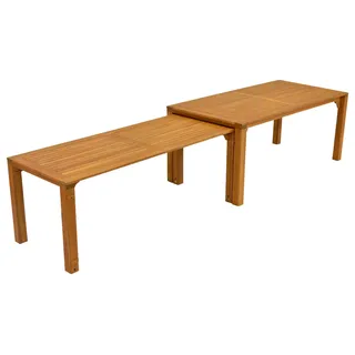 Merxx Flex Ausziehtisch 370 x 90 x 76 cm natur
